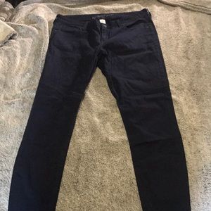 Blue jeans (not denim)